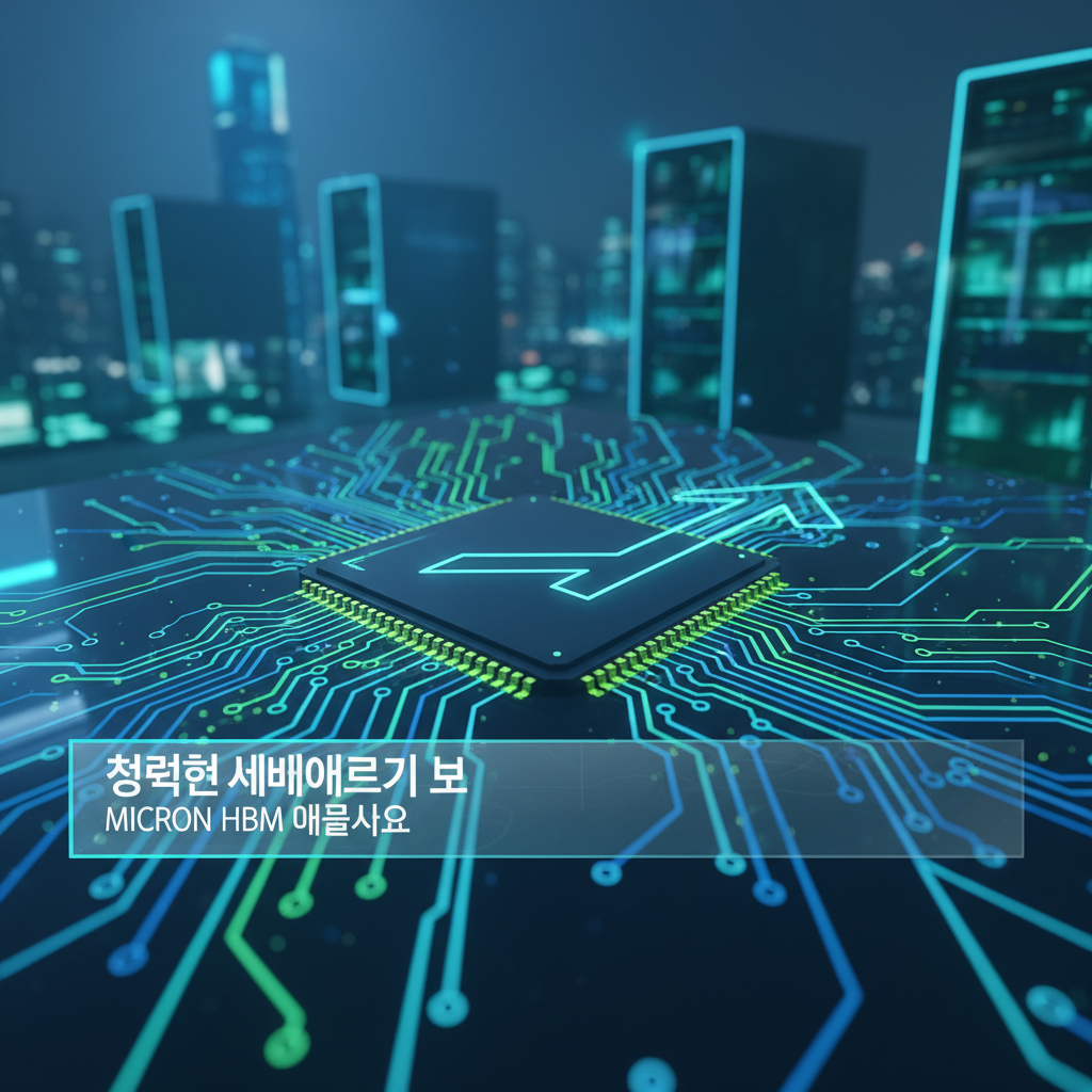 ‘MU stock’ 폭등, AI 반도체 난리!