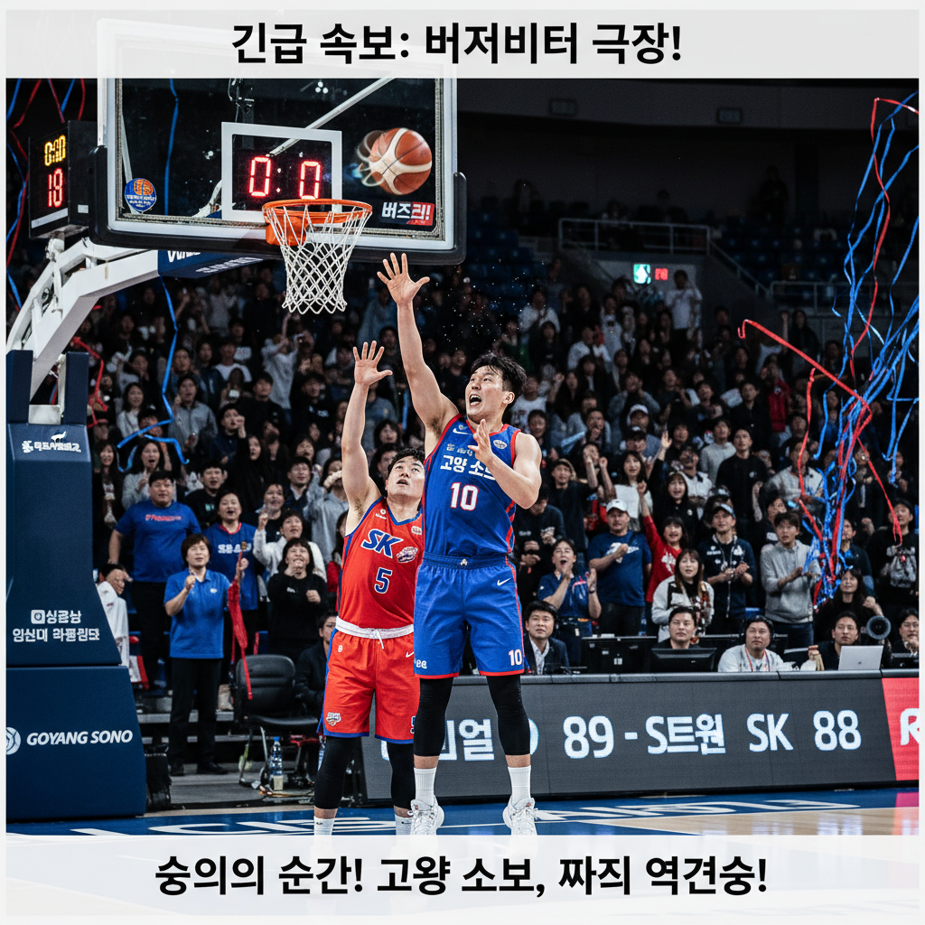 ‘고양 소노 대 서울 SK’ 경악할 반전!
