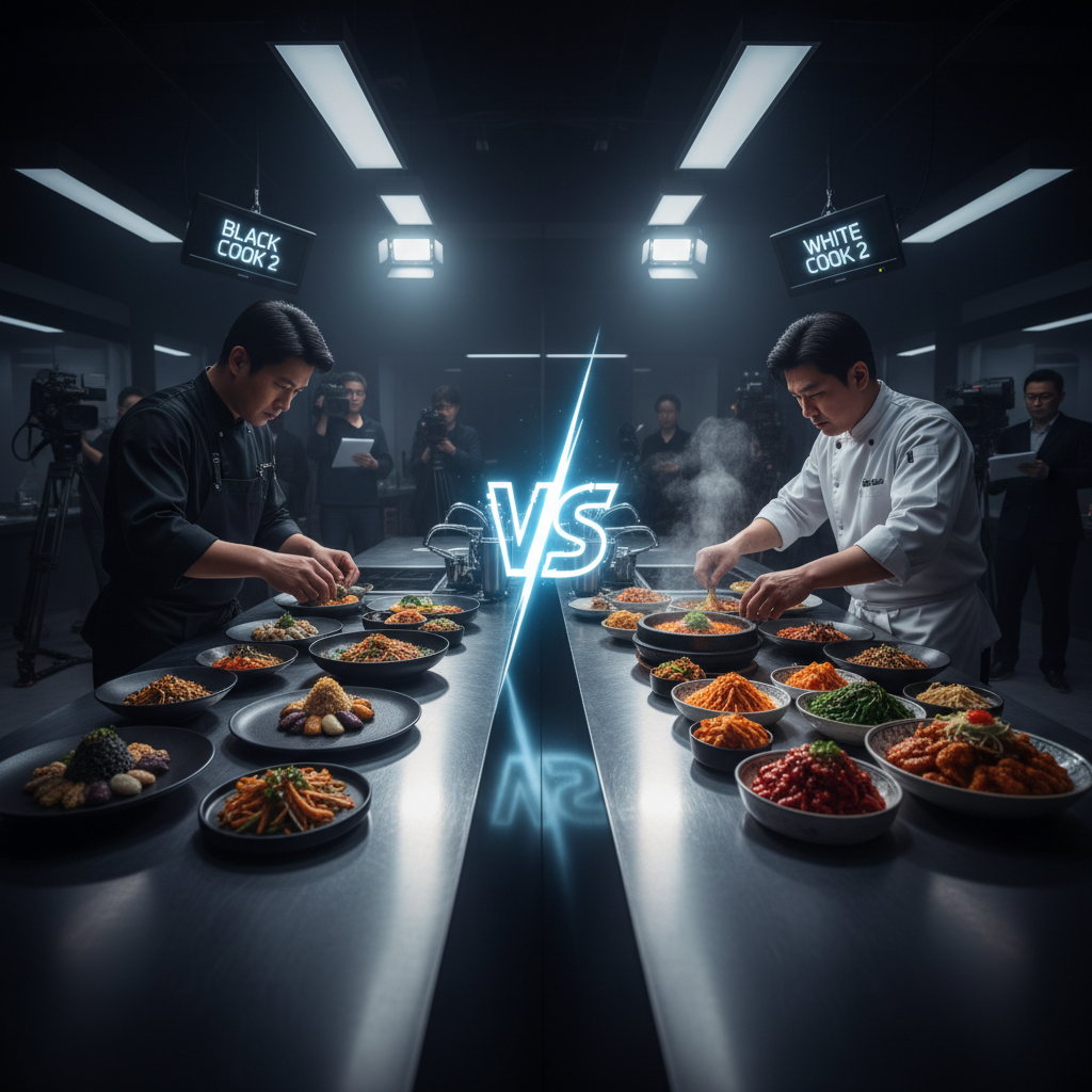 돌아온 흑백의 미학, '흑백요리사2'가 K-푸드 트렌드를 이끄는 법! - 상세