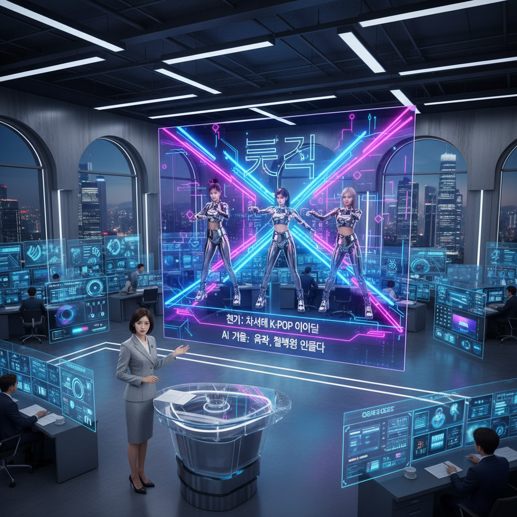 '天气' AI 아이돌, K팝 판도 뒤집나? 경악 - 상세