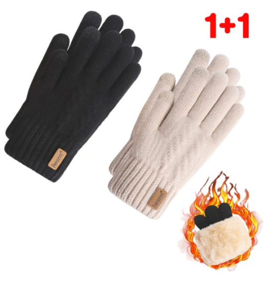 알로알로하 겨울 니트장갑 스마트폰 터치 커플 장갑 55%할인