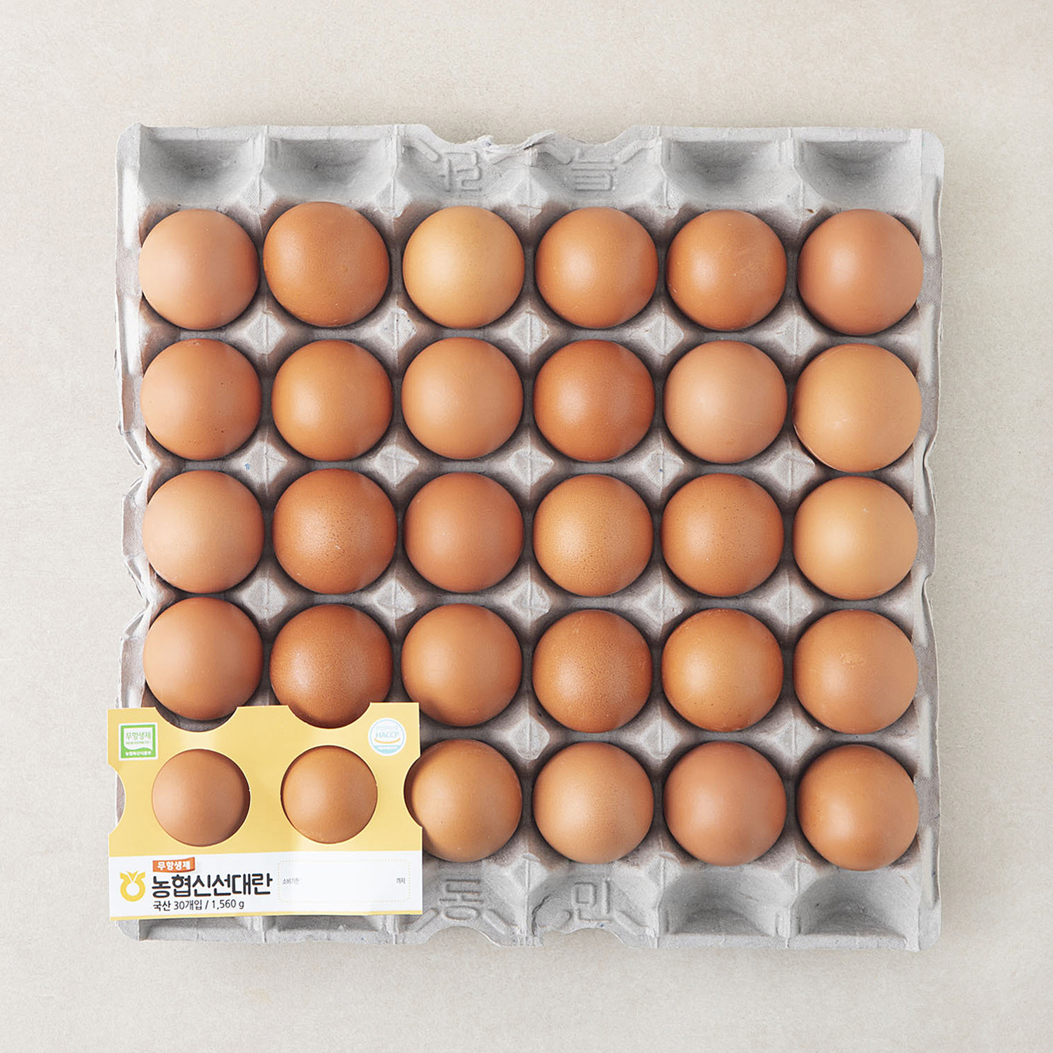 [로켓프레시] 농협 무항생제 인증 신선 대란 1.56kg 8,590원 (30일 최저가!) 꿀딜