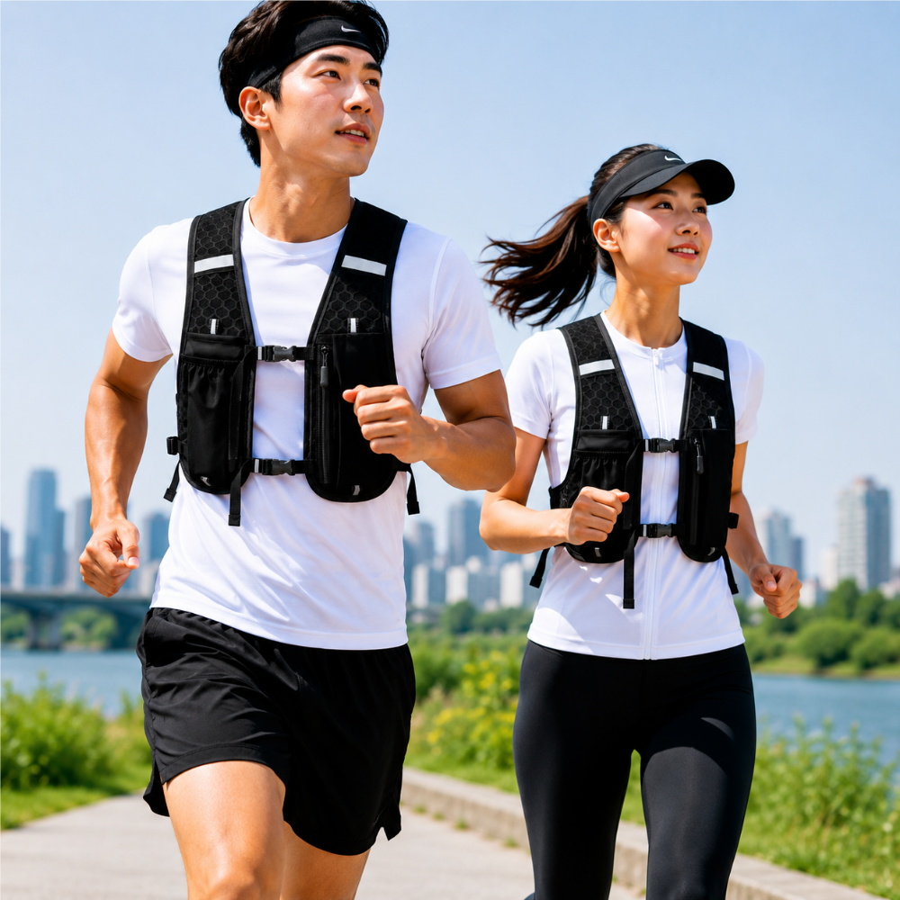 런맥스 초경량 남녀공용 트레일 러닝 조끼 마라톤 등산 백팩 베스트 7,900원 꿀딜