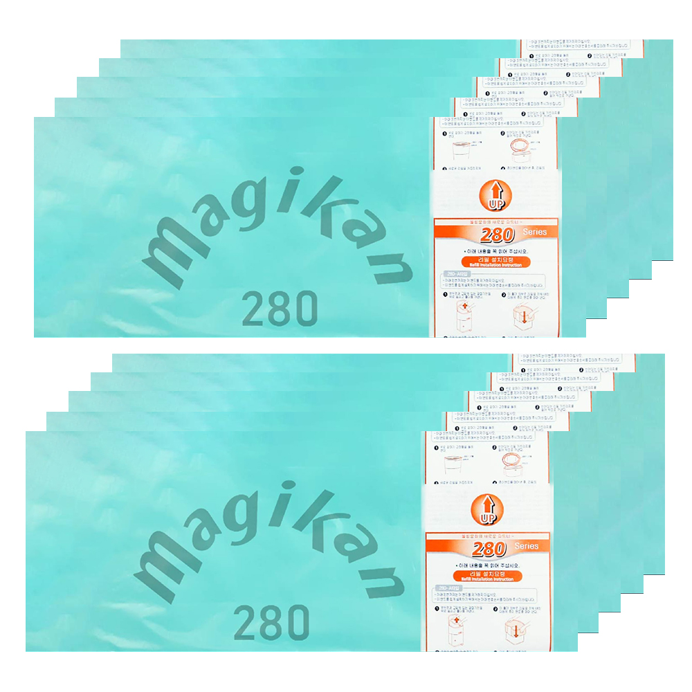 매직캔 280 그린 로고리필 기저귀 쓰레기봉투 19,220원 꿀딜