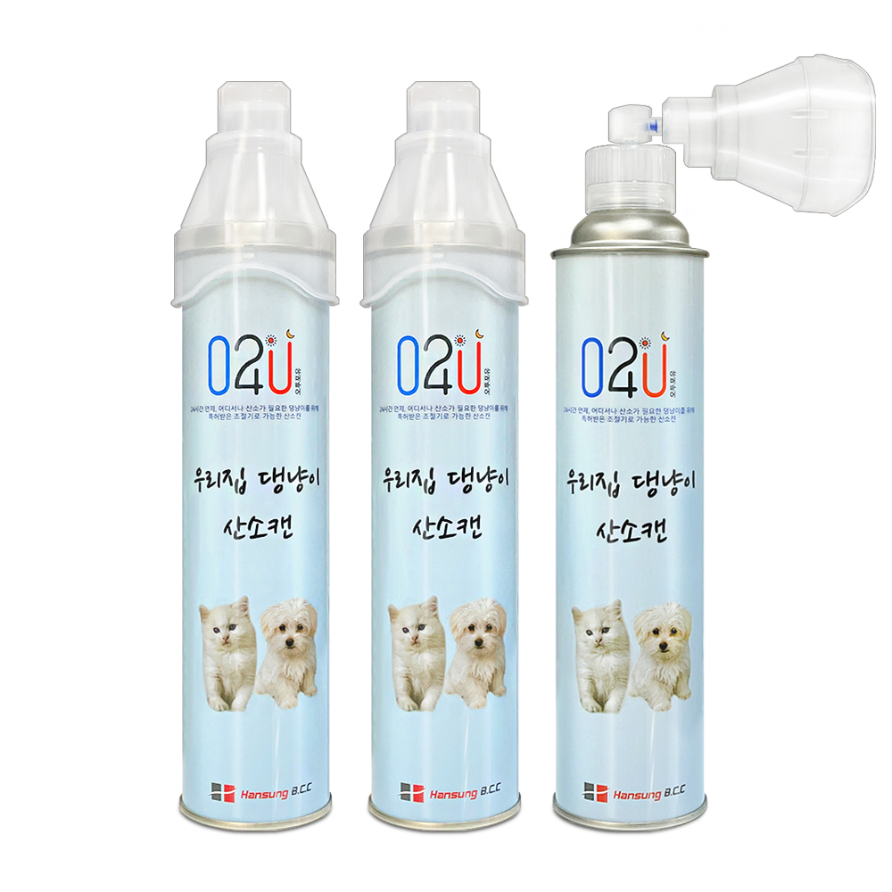 오투포유 반려동물 산소캔 28,450원 꿀딜