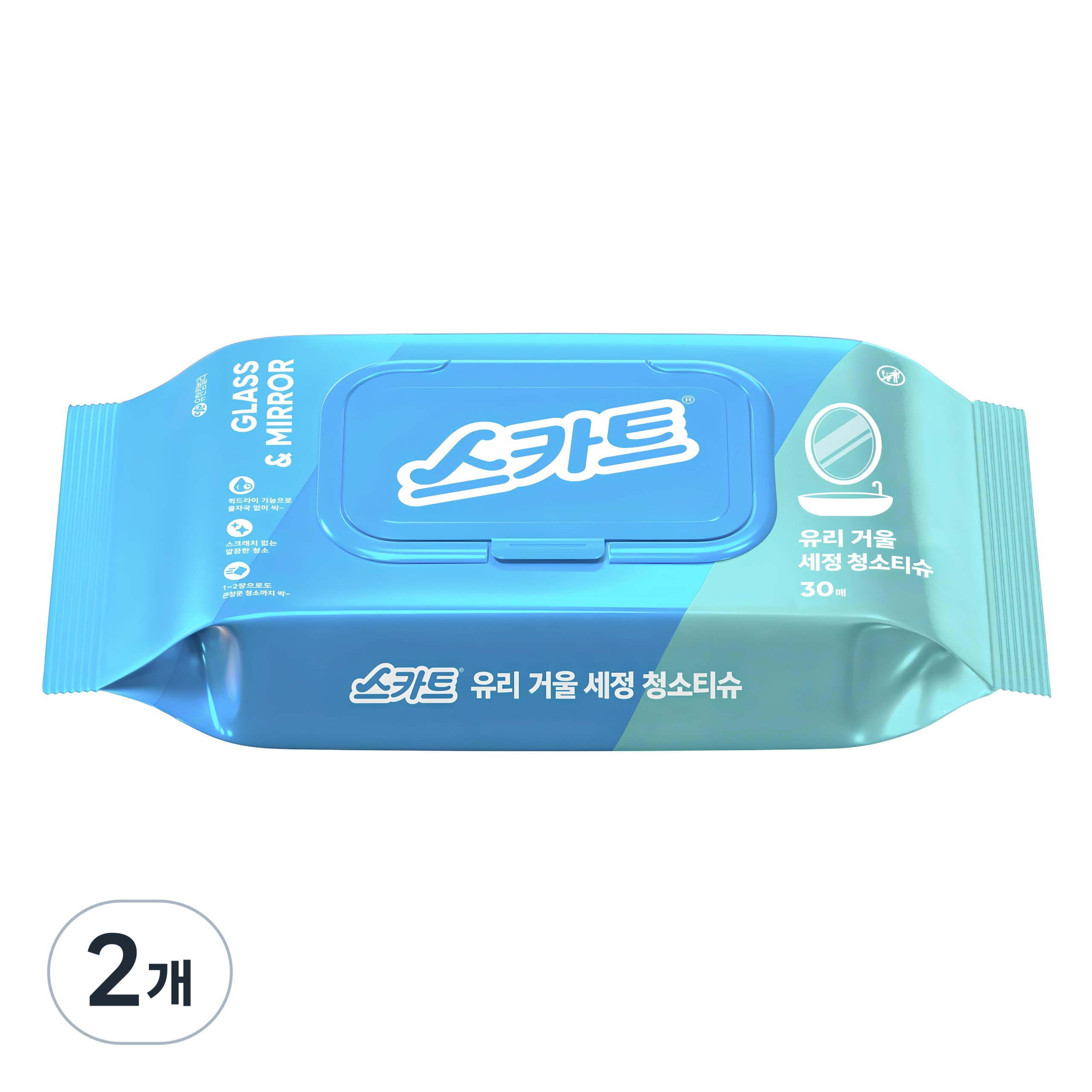스카트 유리 거울 세정 청소티슈 5,020원 꿀딜