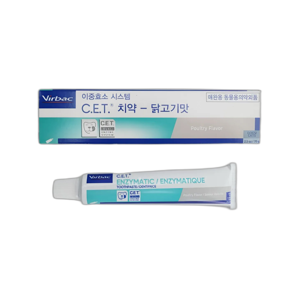 버박 CET 치약 닭고기맛 19,300원 꿀딜